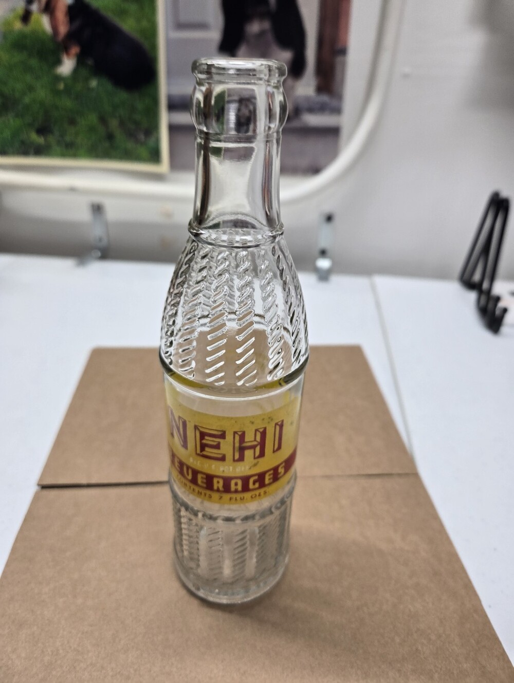 Danville,Ky. NEHI 7 Ounce Soda Bottle RC Cola Bottling Co. 1947?? Very Good Cond